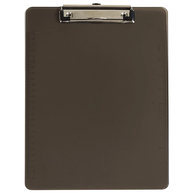 10 шт. А4 побежный цветной прозрачный пластиковый низкопрофильный зажим подходит