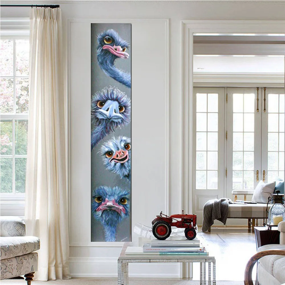 HUACAN Алмазная картина вышивка крестиком входные украшения Вышивка Полный дисплей