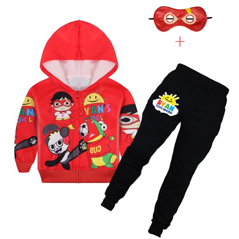 Комплект детской одежды с рисунком Ryan Toys Review спортивный костюм для мальчиков и