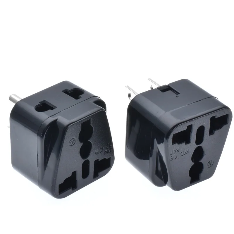Copper USA 3pin Universal Travel Adaptor Plug AU/UK/US/EU To US Power Socket Convertor | Электроника