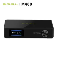 SMSL M400 DAC chip AK4499 Support MQA decoding DSD 32-bit 768kHz USB XMOS XU216 Bluetooth UAT Decoder