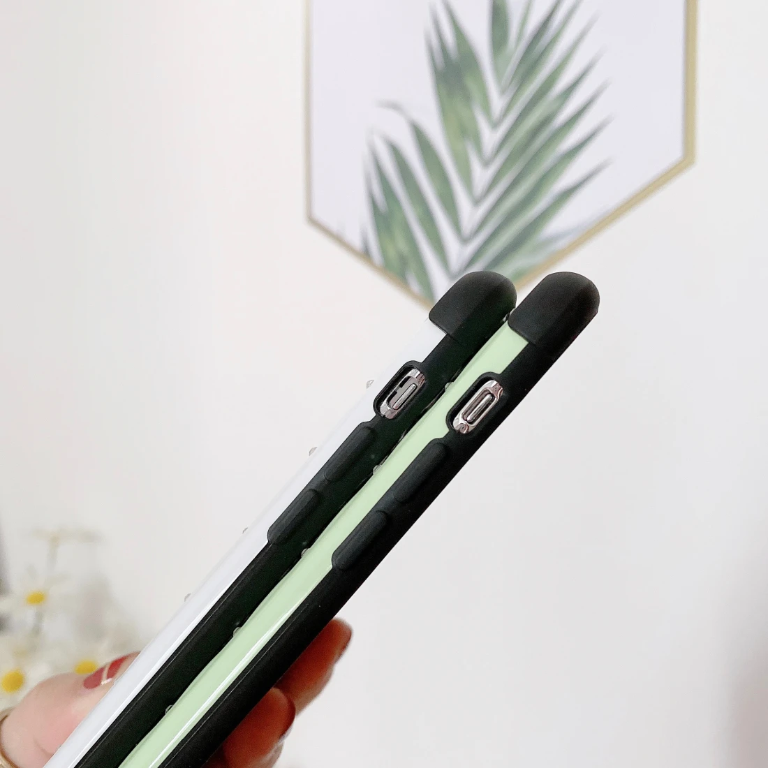 

Fashion background for iphone 7 8 7Plus 11 12 12promax XS Max X XR 12pro Fall proof Stick to drill soft case