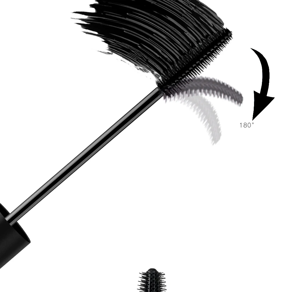Make up 4D Тушь для ресниц из шелкового волокна Водостойкая тушь для ресниц густая и прочная 3d тушь для наращивания ресниц Черная густая Удлиняющая