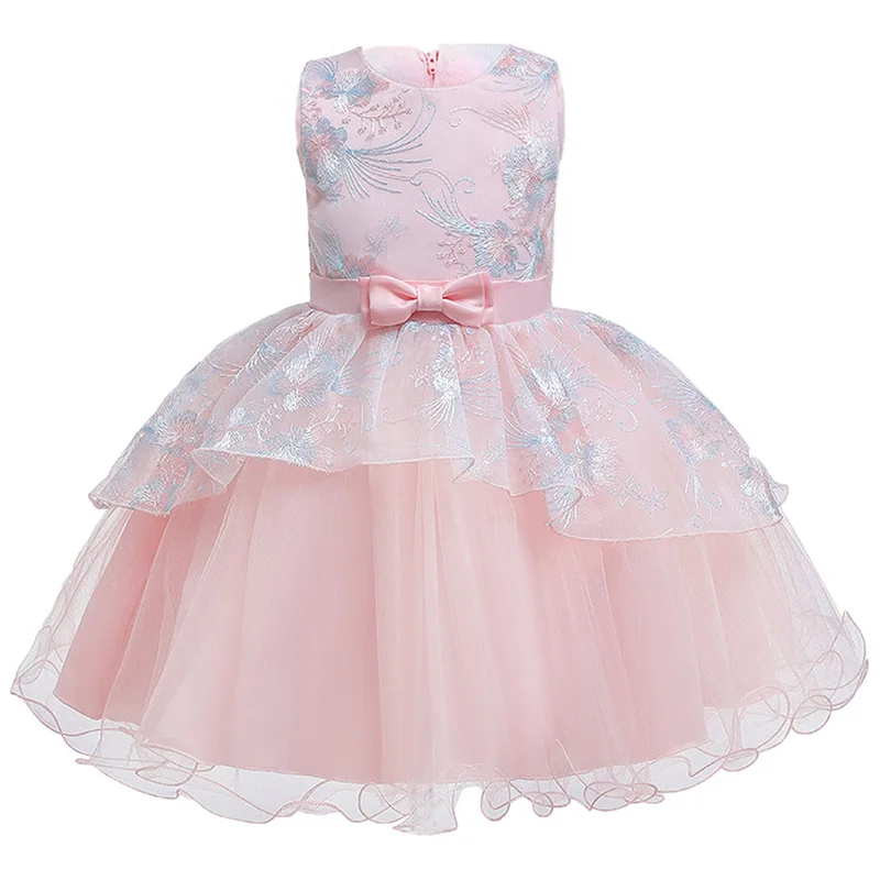 Осеннее платье для маленьких девочек нарядное принцессы на день рождения и