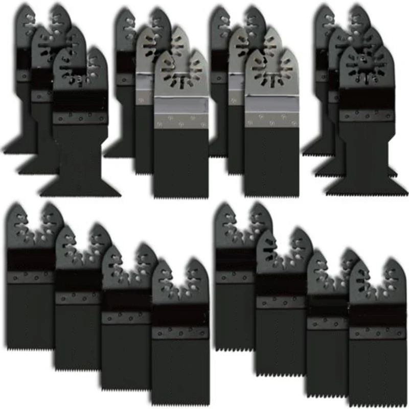 

20Pcs Precision Oscillating Multi Tool Saw Blade Cutter For Fein Multimaster