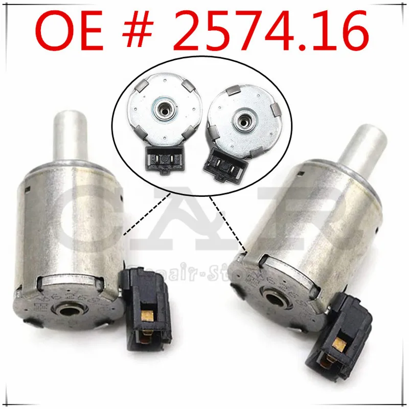 2 шт. для Renault коробка передач Fiat Citroen Peugeot AL4/DP0 EPC СОЛЕНОИДНЫЕ соленоиды 2574 16 257416
