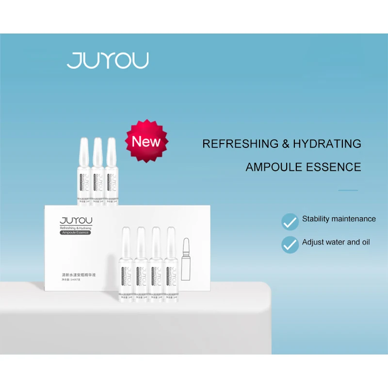 

JUYOU（Zhanyan）Moisturizing Ampoules Face Serum Anti Inflammatory Antibacterial Sunburn Recovery Relieve Sensitivity Skin Lotion