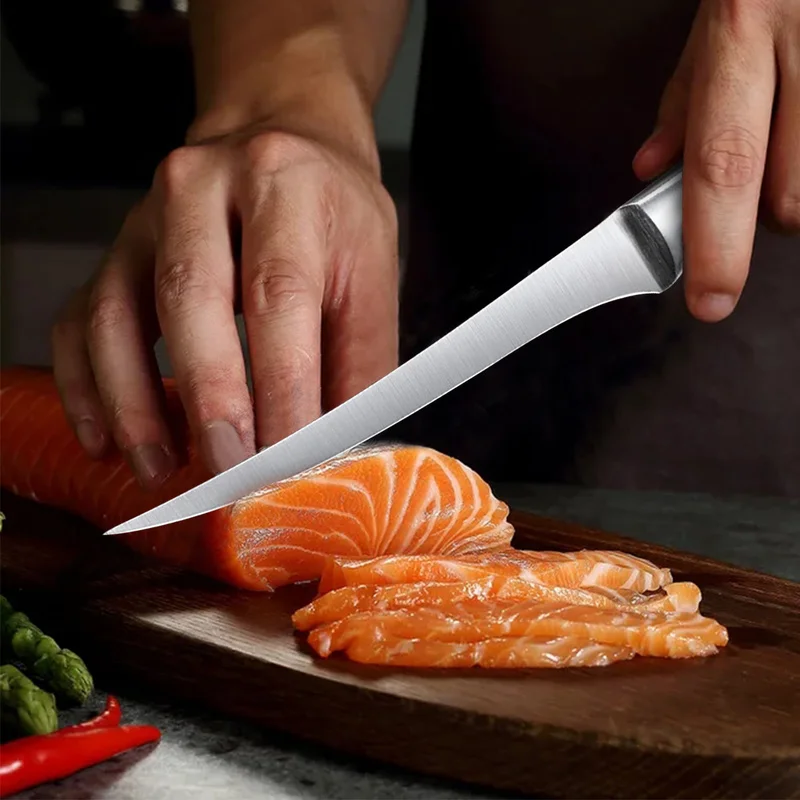 6-Дюймовый Нож для косточек кухонные ножи из нержавеющей стали профессиональный