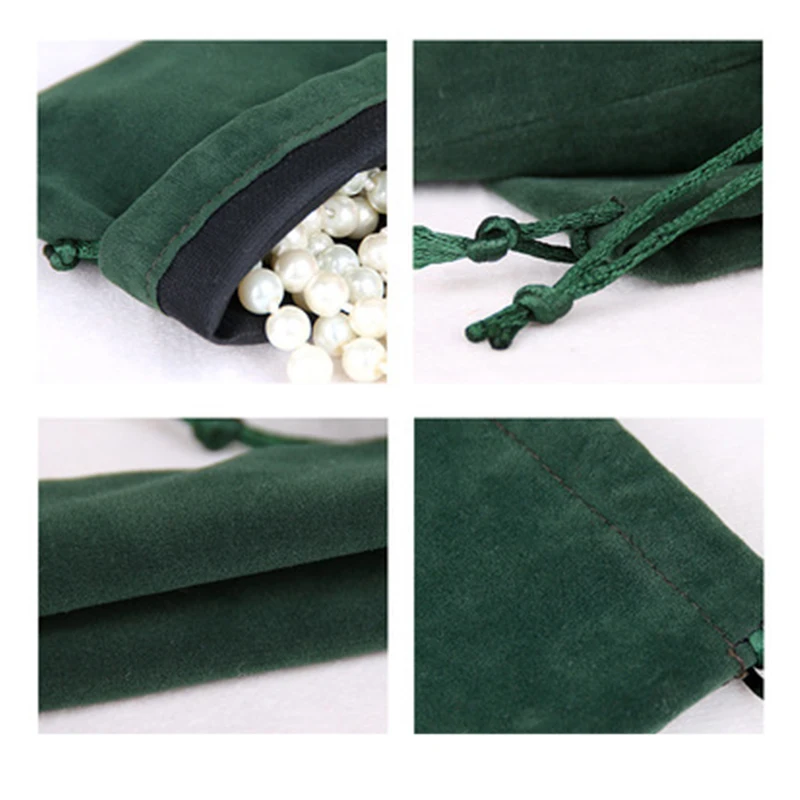 

Высококачественная упаковка для ювелирных изделий мешочек из фланелета, маленькая сумка из парчи, сумка для хранения подарков