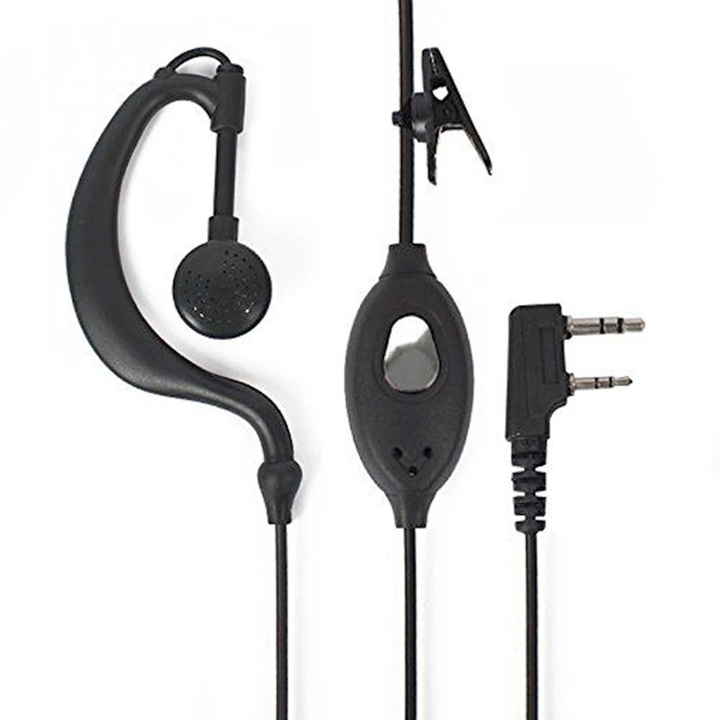 Двухсторонний наушник для любительского радио Kenwood Baofeng BF-888S UV5R гарнитура рации