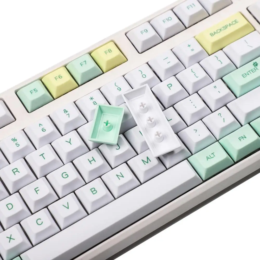 Клавиатура YMDK 120 Key Dye Sub DSA Profile PBT Keycap для MX механической клавиатуры 104 87 61 YMD96 KBD75 FC980M