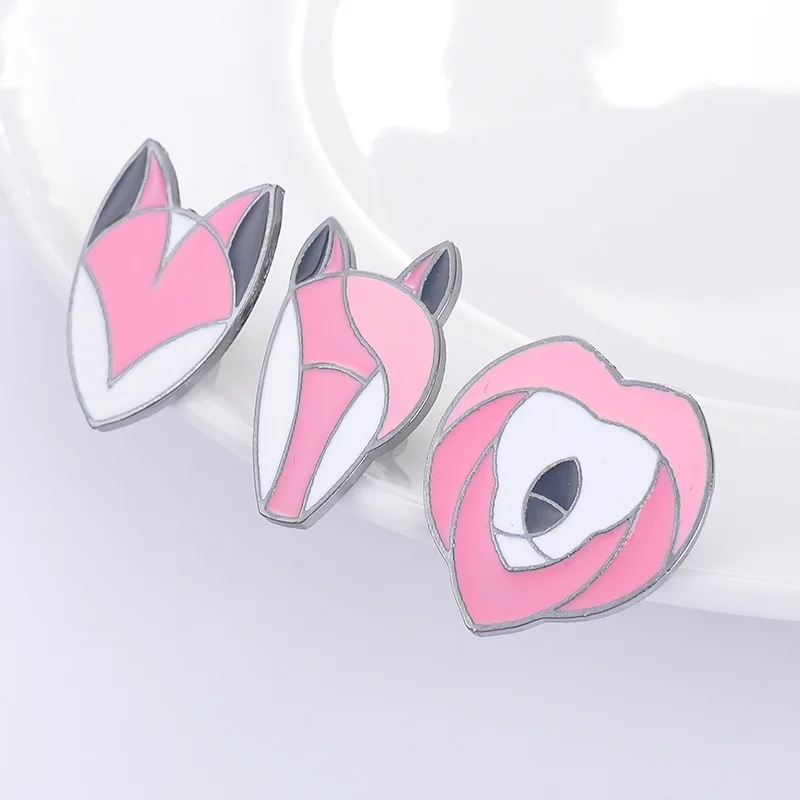 Эмалированные джинсовые куртки с единорогом для рубашки булавка пряжка значок