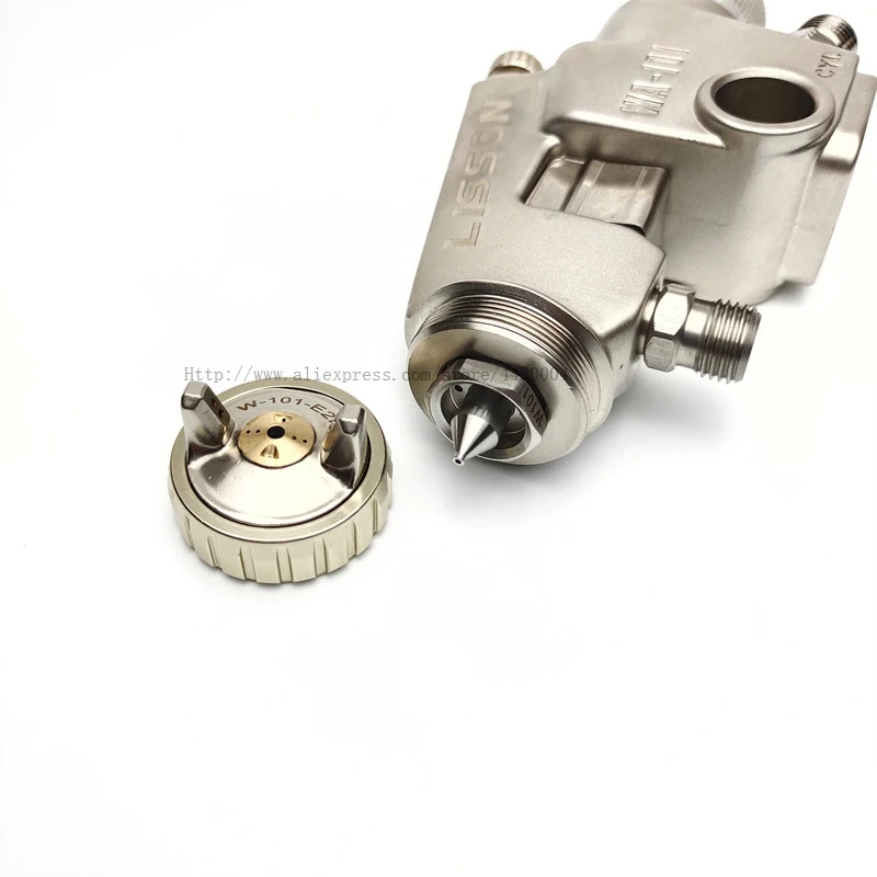 

WA-101 Automatic Spray gun Assembly Line Special Spray Gun For Reciprocating Machine 0.8/1.0/1.5mm Nickel Plated Gun Body