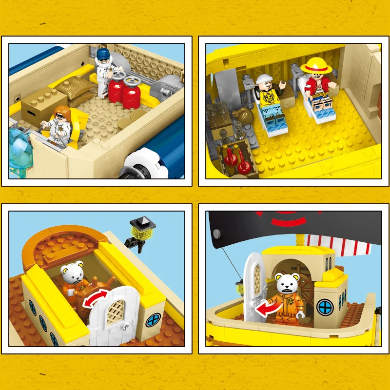 1214 шт. Детский конструктор полярное плавание | Игрушки и хобби