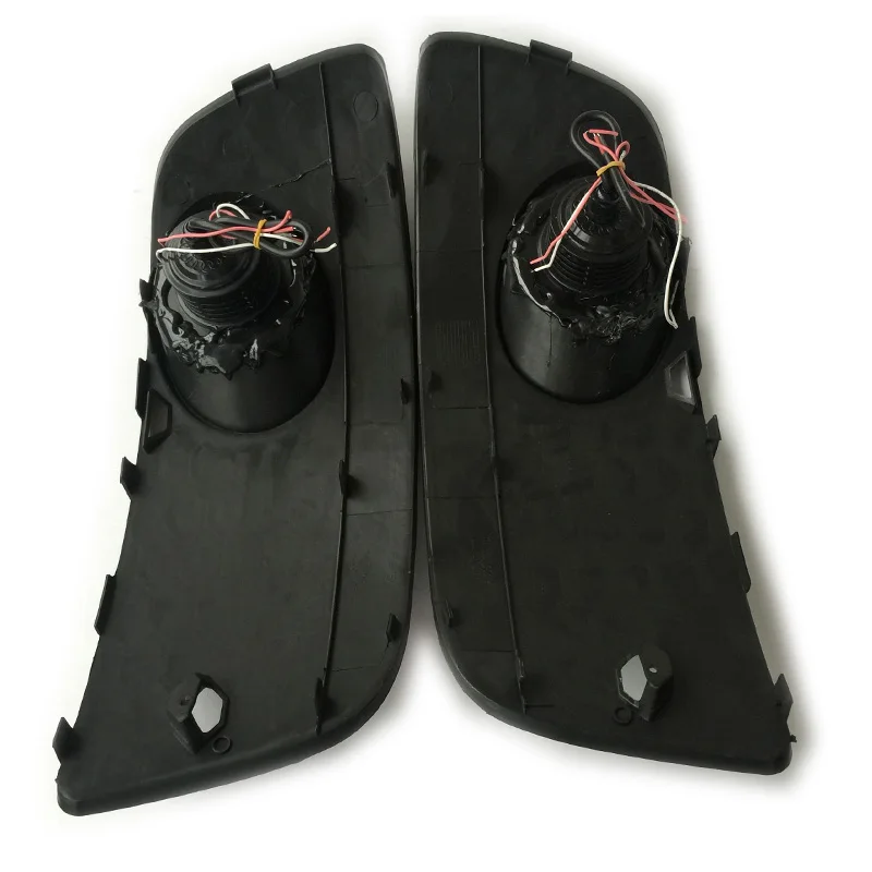 Одна пара передних противотуманных фар выпуклые зеркальные лампы лампа для глаз