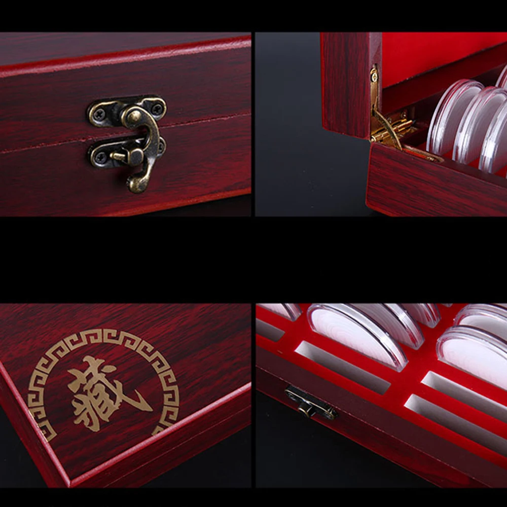 

Small Round Boxes Collection Equipment Wooden Container Display Eco-friendly