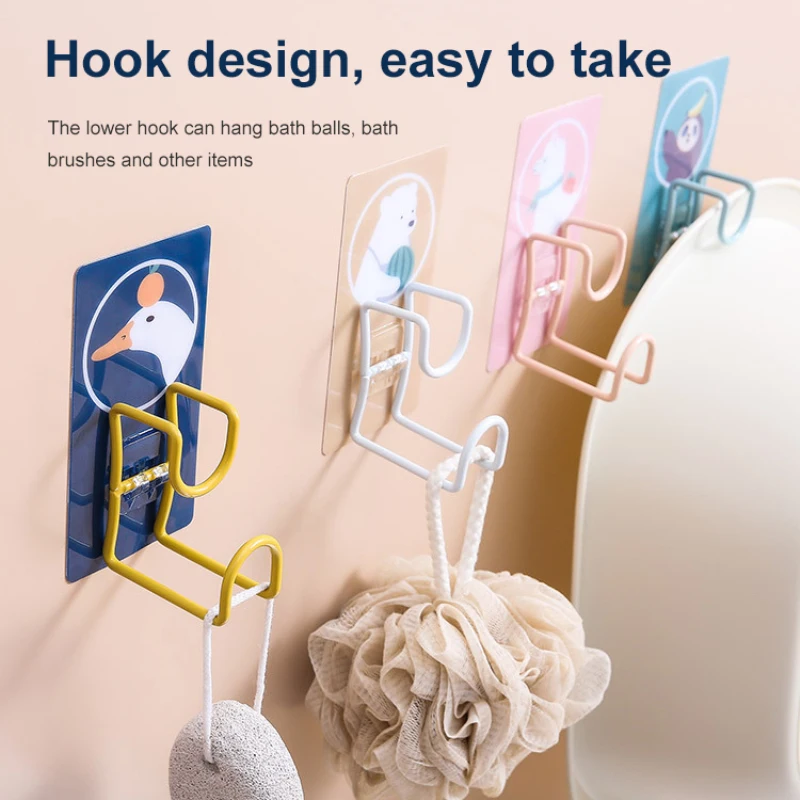 

Приклеивающийся крючок из нержавеющей стали, без отверстий, без отметки, на кухне и в туалете, подвесная стойка для хранения раковины в ванной, для домашнего хранения