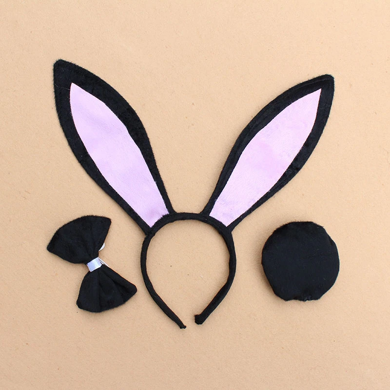 Женский ободок с заячьими ушами и хвостом для косплея девочек женщин | Игрушки