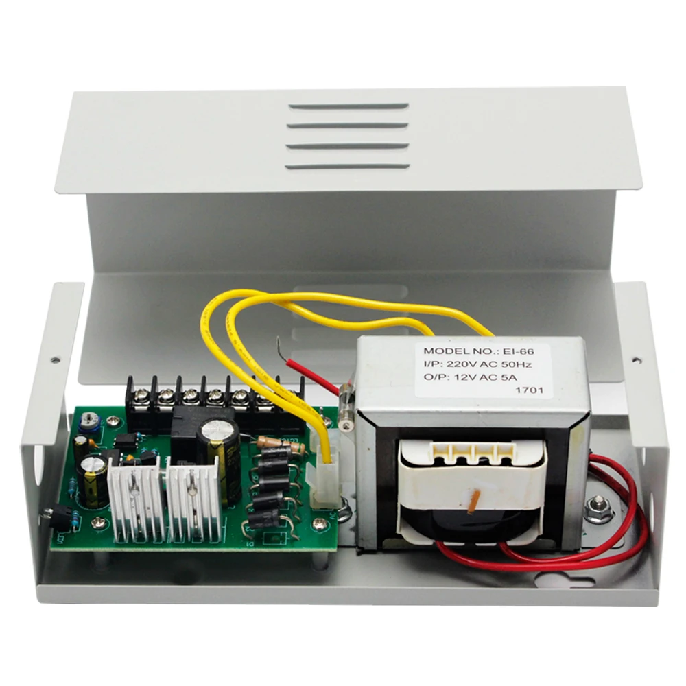 DC 12V 3A/5A AC 220V Door Access Control System Switch Power Supply for Fingerprint Machine | Безопасность и защита
