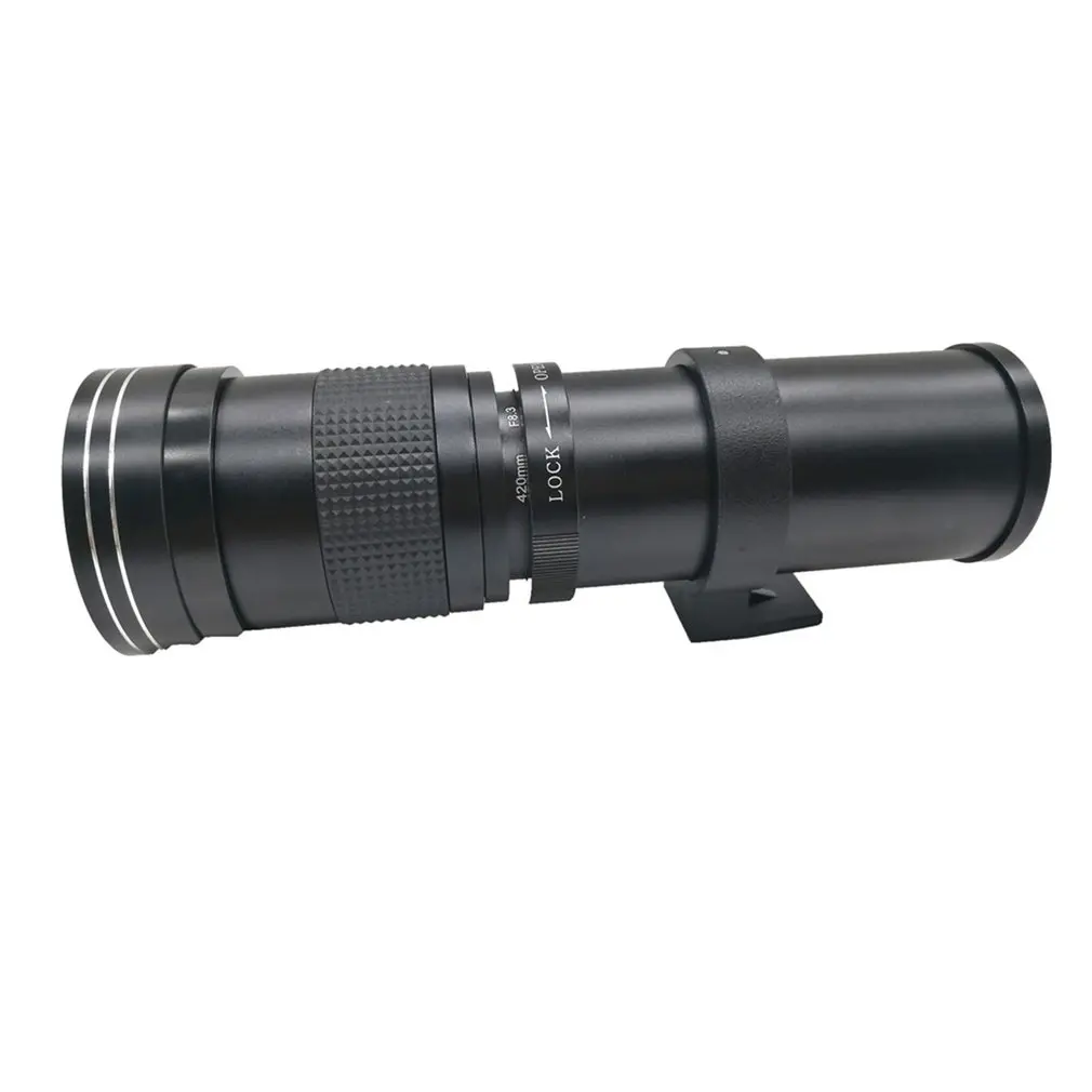 

420-800mm F/8.3-16 Telephoto Zoom Lens for DSLR Camera D5100 D5300 D5200 D7500 D3300 D3400 D3200 D90 D7200 D5600 D3X