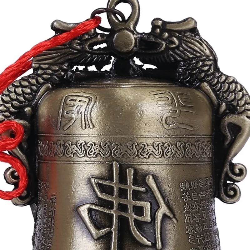 Металлические медные колокольчики ветряные из сплава домашние геомантические