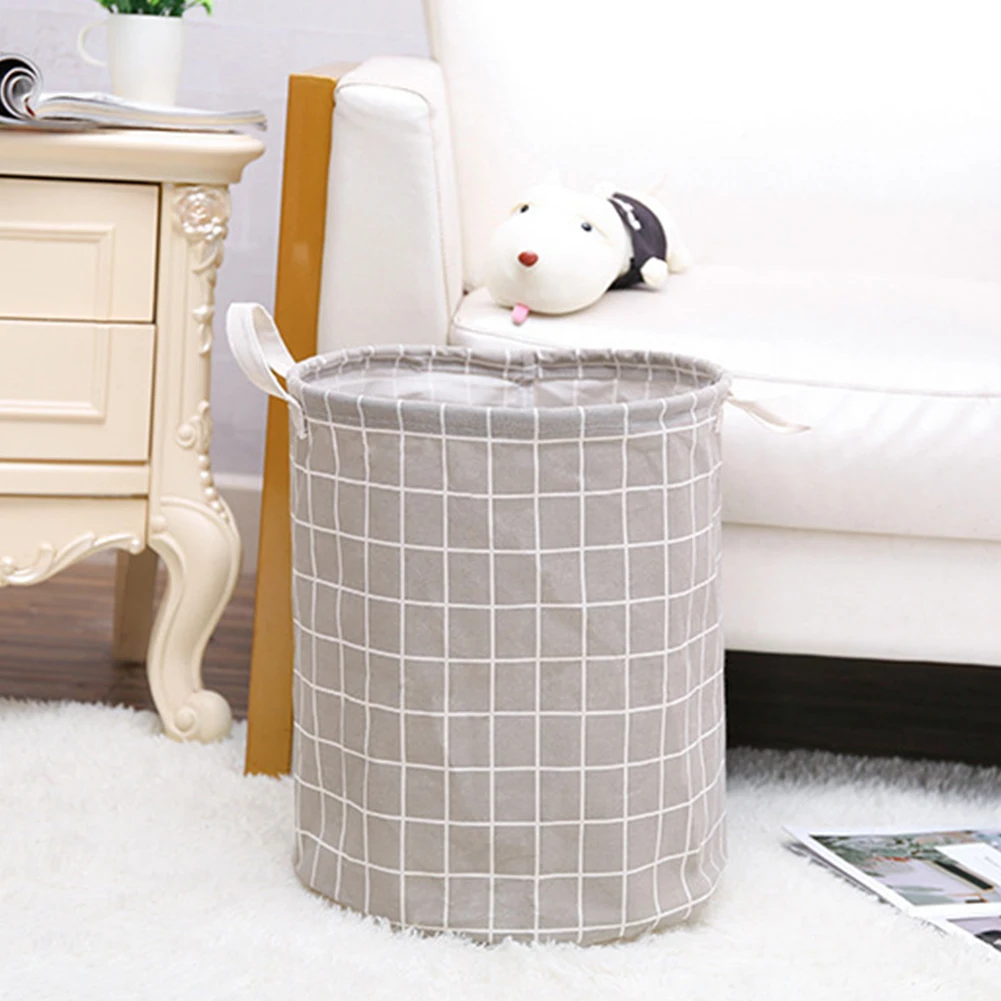 2020 складная корзина для белья круглая хранения большая одежды и игрушек