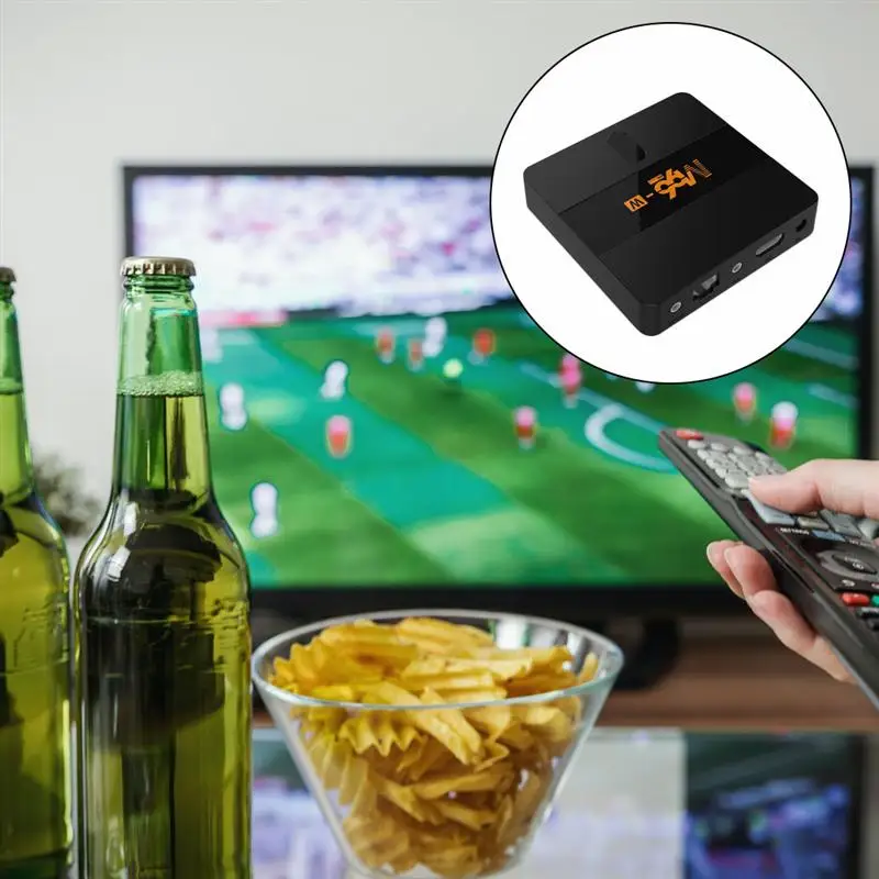 

1 Set S905W Android 7.1 Network Set-top Box 2G+16G 4K TV Box (1+8g US Plug)