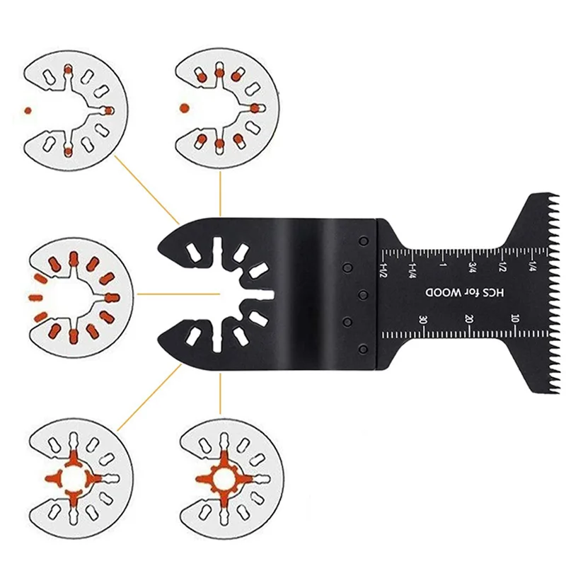 60 Осциллирующий Инструмент пильные диски многофункциональный инструмент