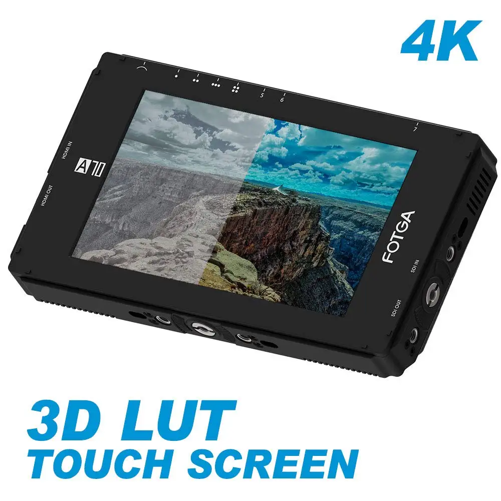 Переходное кольцо для объективов FOTGA DP500IIIS A70TLS 7 &quotсенсорный экран Экран Full HD