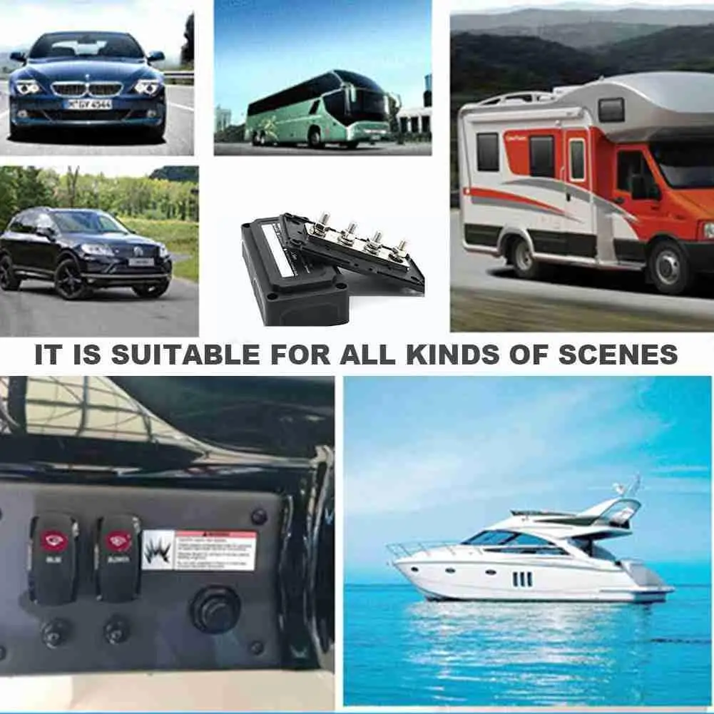 

Cruise Ship Accessories M8 Stud Car Ship Device Destroys Box RV 48Vdc The Busbar Box Current High 300A Busbar T7X5