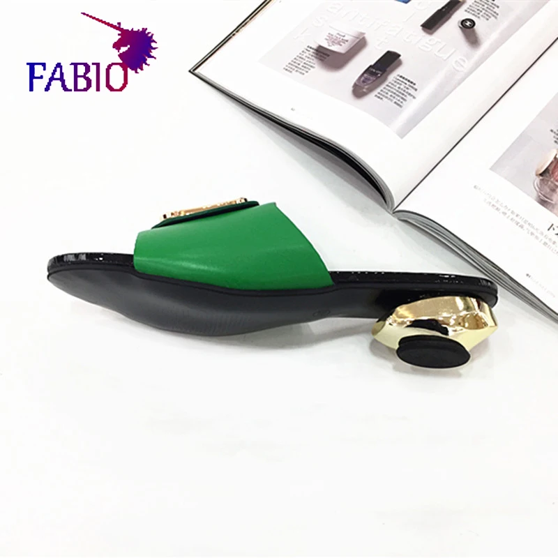 Женские туфли на низком каблуке в Африканском и нигерийском стиле|Тапочки| |