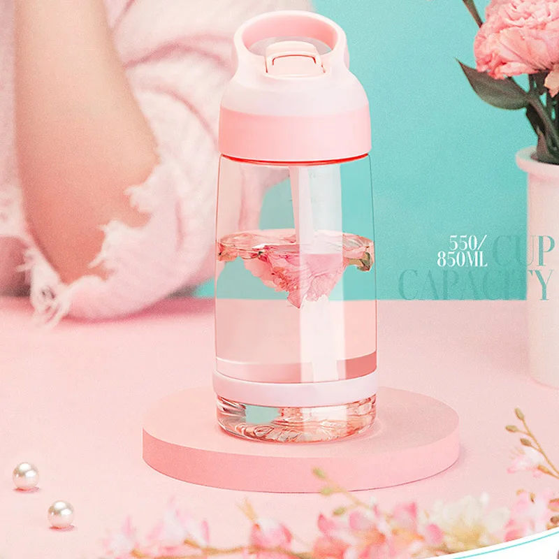 Герметичная пластиковая бутылка для воды Wind Flower креативная портативная