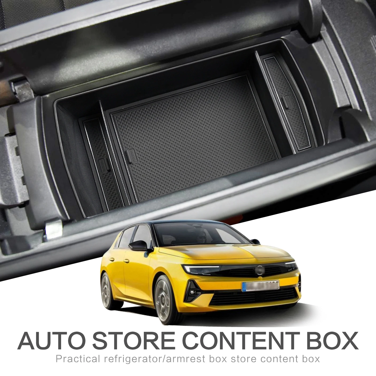 

Center Console Armrest Box Storage for New Opel Astra L 2022 Accessories Limited customization