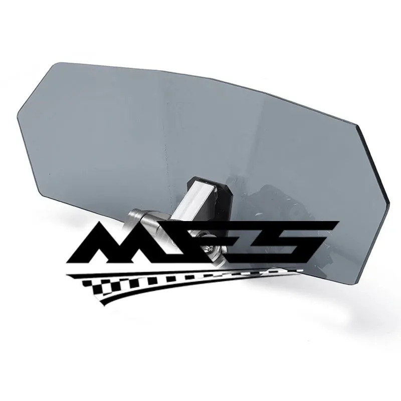 Серый Unversal Airflow Adjustable Motorcycle Windscreen Windshield For Yamaha YZF R1 R6 R3 600R 1000R R125 250 450 R3 MT 07 09 fz6 fz1 - Цвет: Серый