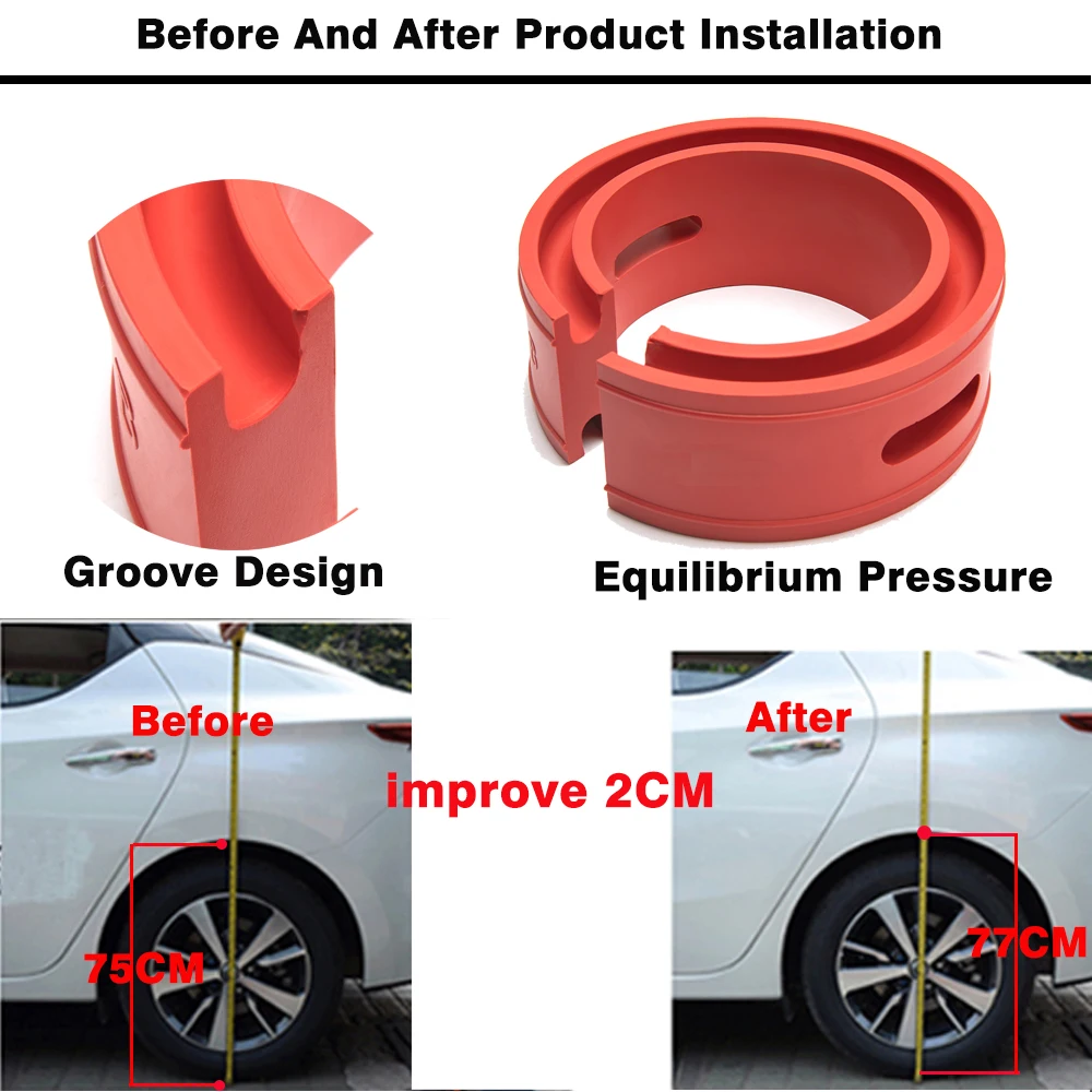 Автомобильные амортизаторы TPUAMT универсальные Пружинные баферы для