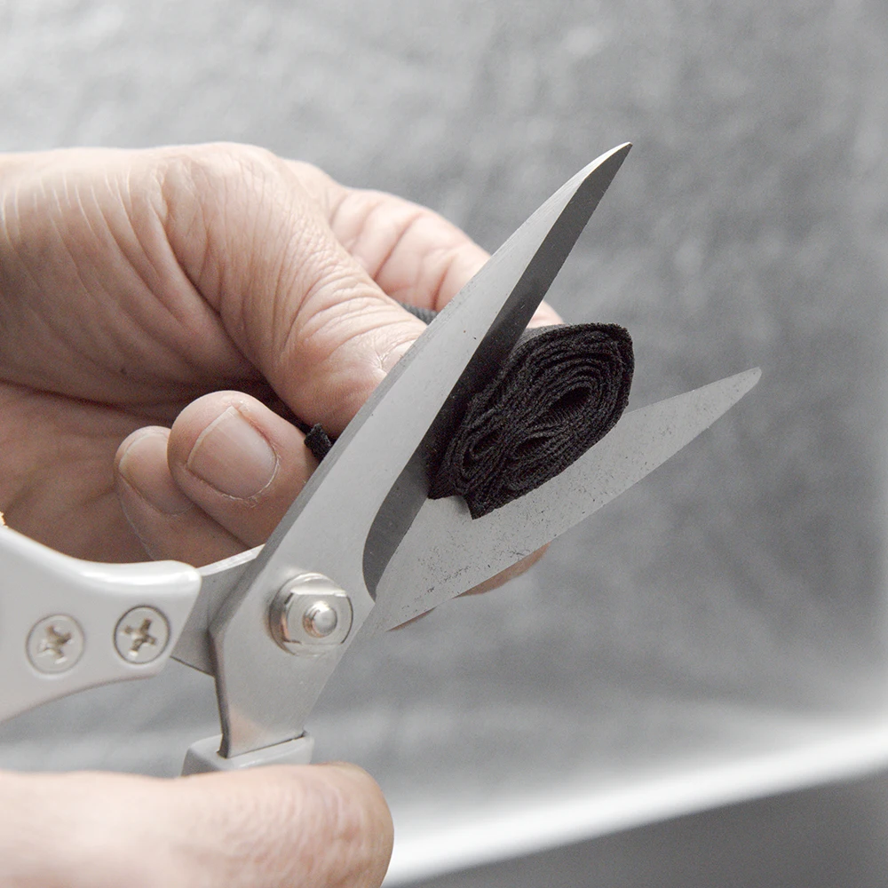 

QHTITEC 9 in Garden Scissors Stainless Steel Scissors Multi-tool Hand Tools Industrial Grade Electrician High Hardness Scissor