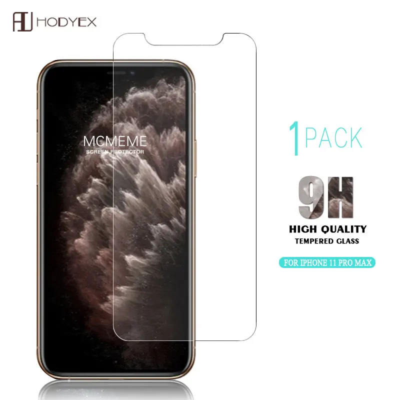 Закаленное стекло для iPhone 11 Pro max прозрачный протектор экрана Капа 11Pro Max Ультра