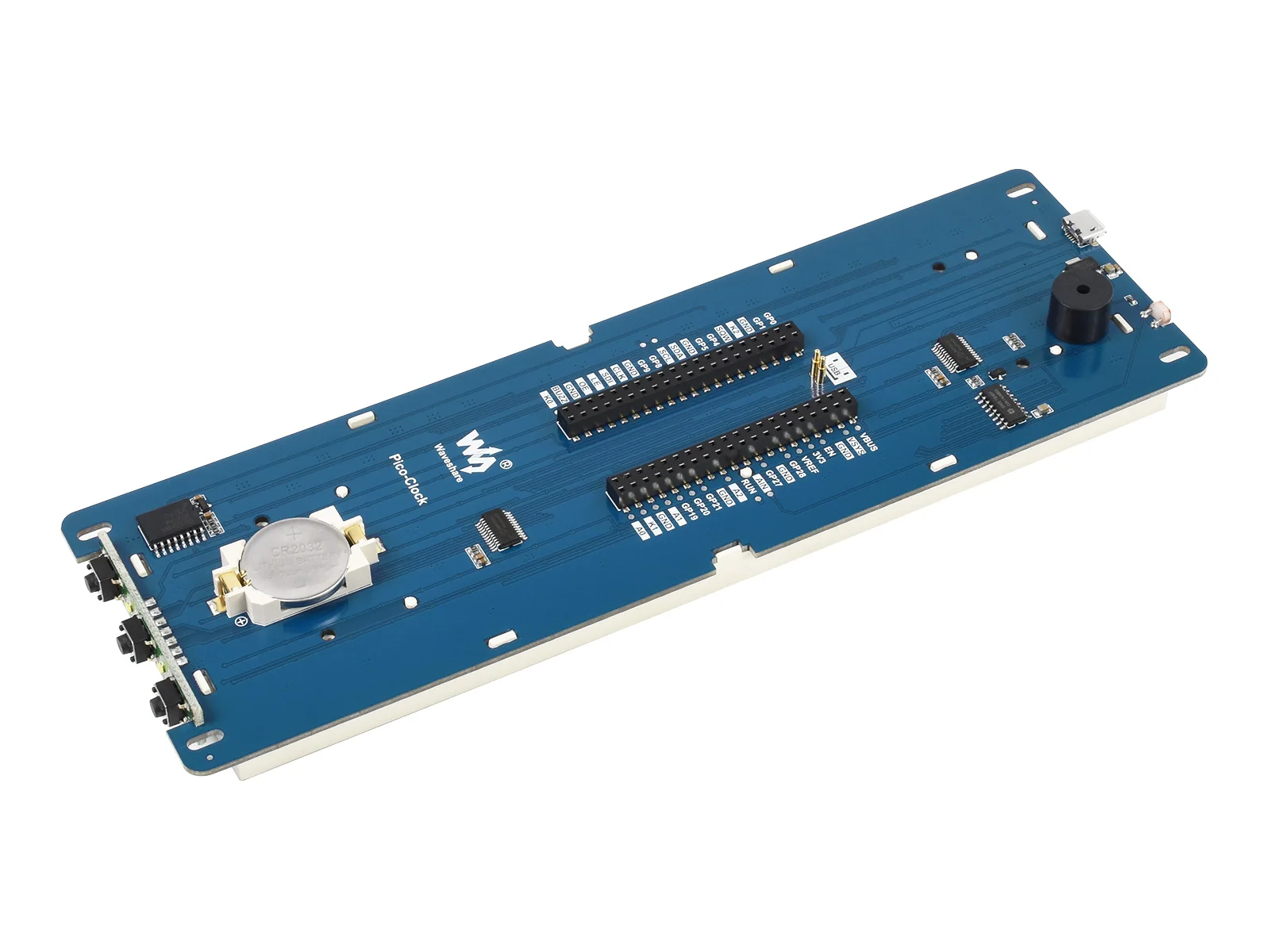 Waveshare прямоугольник электронные часы для Raspberry Pi Pico обладает точной РТК