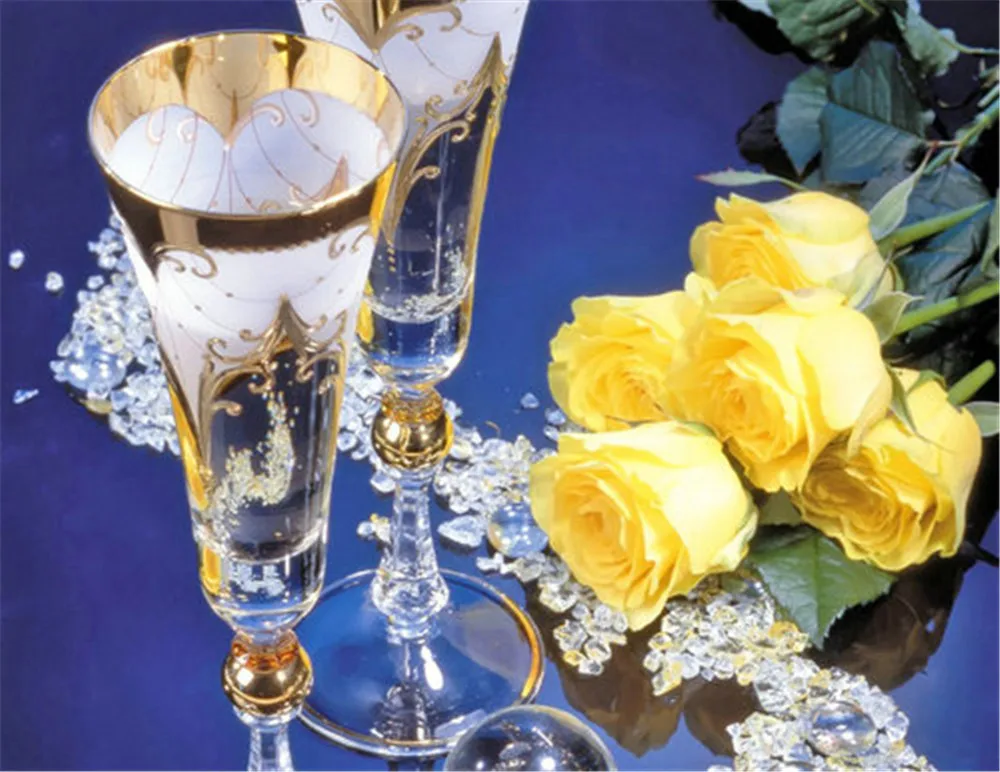 

Diamond Painting Yellow Rose Flower 5d Diy Mosaic Full Square Round Drill Diamond Of Diamond Embroidery Pictures Sale