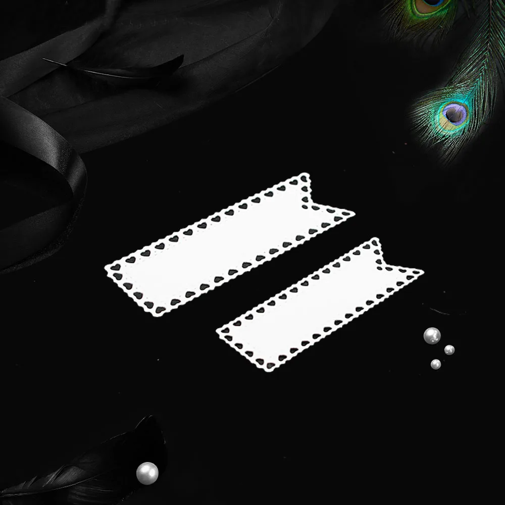 2 шт. штамп из углеродистой стали кружевная рамка режущие штампы скрапбукинг