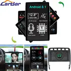 Автомобильный DVD-плеер 12,8 дюймов в стиле Tesla, GPS, радио, навигация, стереоплеер для Porsche Cayenne 2003-2010 с HDMI, Carplay, IPS-экраном