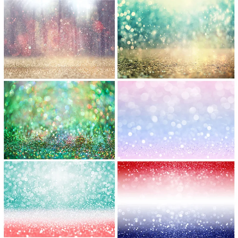 

Art Fabric Photography Backdrops Blur Light Spot Circular Facula,Abstract Background Glitter Theme Photo Studio Prop YXX-1