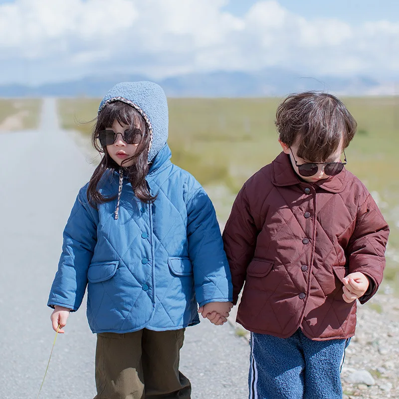 2019 новое зимнее платье хлопковая одежда для мальчиков короткая в Корейском стиле