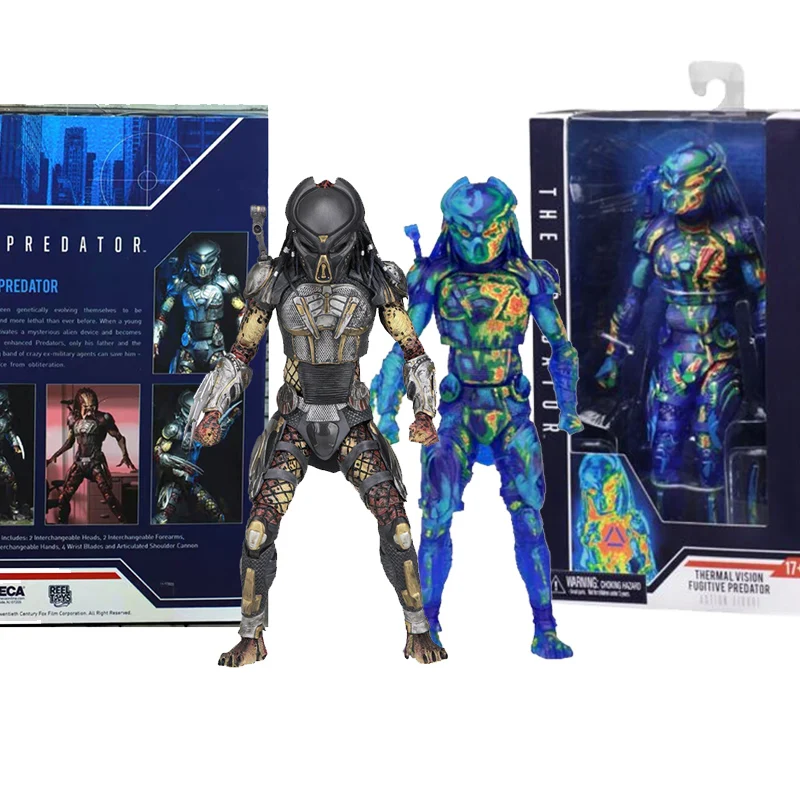 NECA фигурка Хищник Термальность видение утечек экшн Фигурки Коллекционная