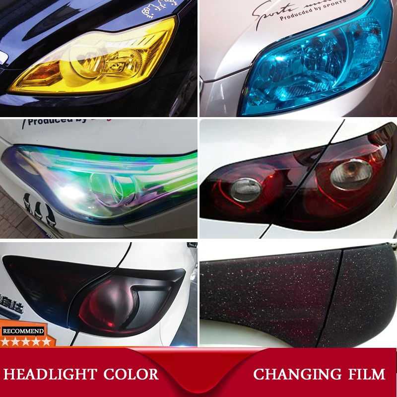 Высокое качество автомобиля Тонировка Стайлинг Авто Оттенок головной