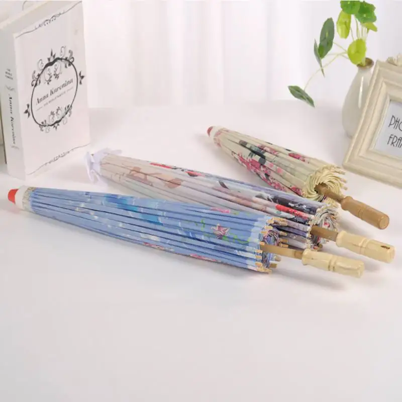 Классический бумажный зонт реквизит японской гейши по Po в китайском стиле для