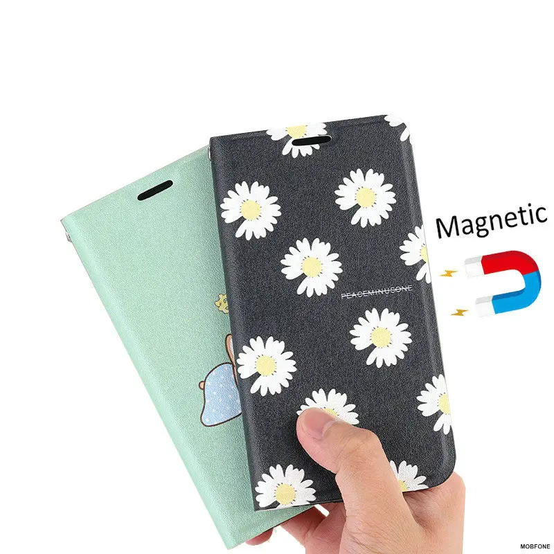 

Funny Leather case For Samsung Galaxy A51 A71 A41 A31 A21S A21 Patterned Book Holder Flip Cover A50 A50S A40 Magnetic Cases