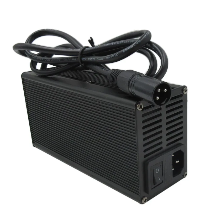 

60V Lithium Ebike Charger Output 67.2V 5A charger use for 16S 60V 20AH 30AH Li-ion Electric Bike Battery Pack Free shipping