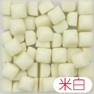 5 600 шт., мозаичная плитка Glary Jade, сделай сам, мозаичные камни, смешанные цвета, квадратные материалы для детей/детей, 0,58*0,58*0,4 см - Цвет: 5