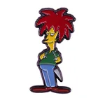 Забавные эмалевые булавки в стиле аниме, милые симпатичные броши в стиле мультфильма Боб, Модные металлические булавки, аксессуары для фотографий, ювелирные изделия